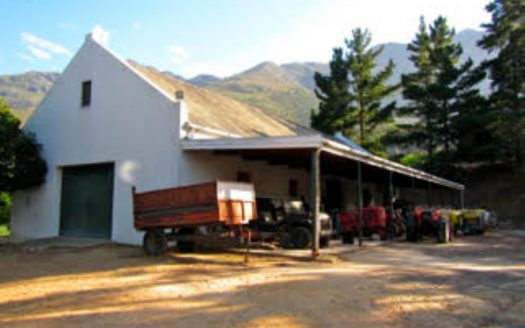 Franschhoek wine farm